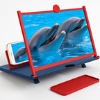 🎥 3D HD Mobile Phone Screen Enlarger 📱 Universal Stand for iOS & Android 👌