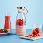 Traveler Portable Mini Juicer Blender | Rechargeable Blender For Travel & Outdoor Use
