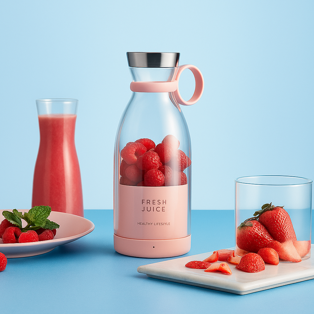 Traveler Portable Mini Juicer Blender | Rechargeable Blender For Travel & Outdoor Use