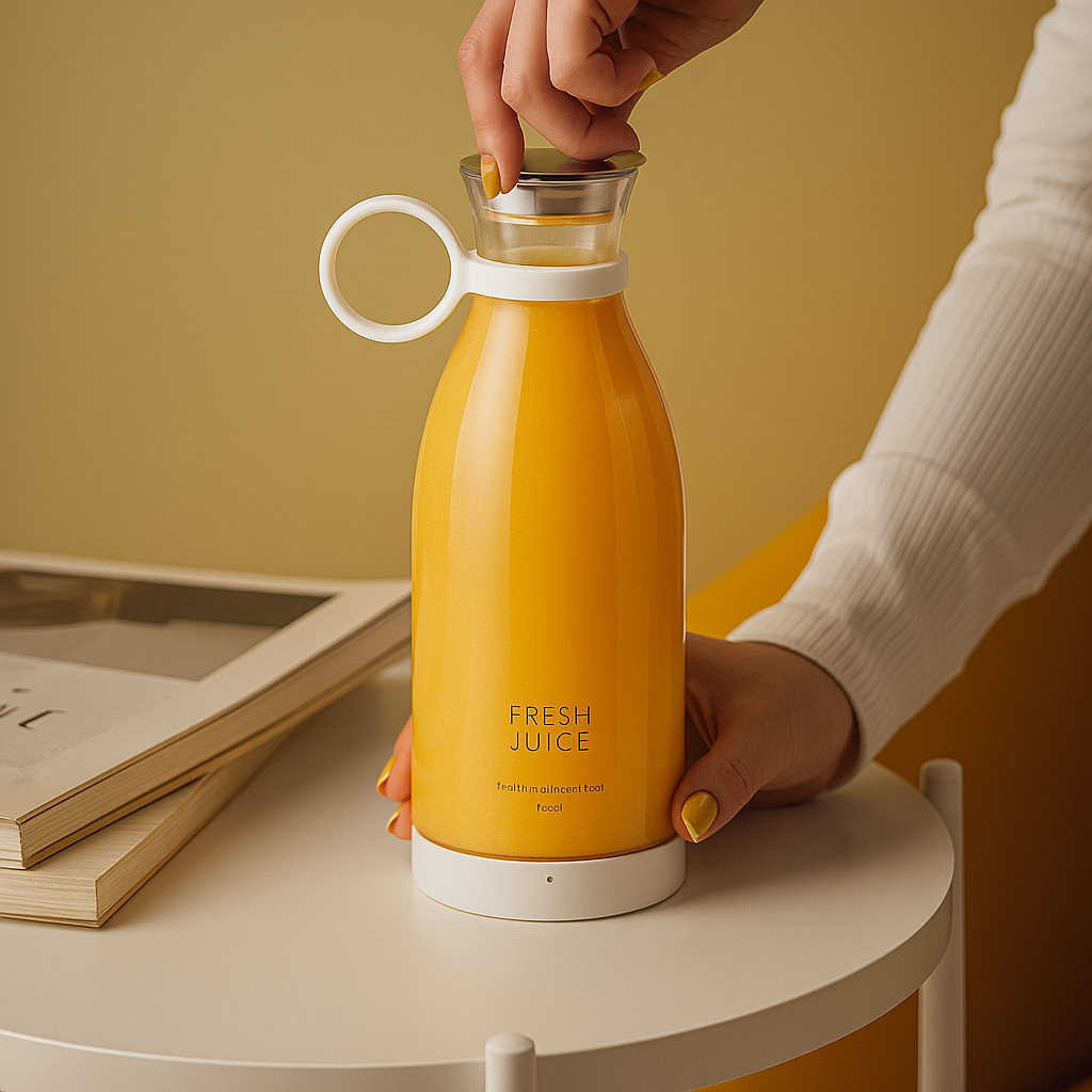 Traveler Portable Mini Juicer Blender | Rechargeable Blender For Travel & Outdoor Use