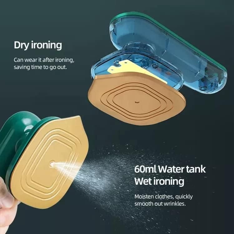 Portable Iron Travel Steamer for Clothes. This Small Size Irons Suitable for Outing & Home