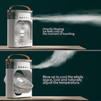 Portable Rechargeable Fan. Powerful, Spped Controlar & Silent Cooling for Anywhere.