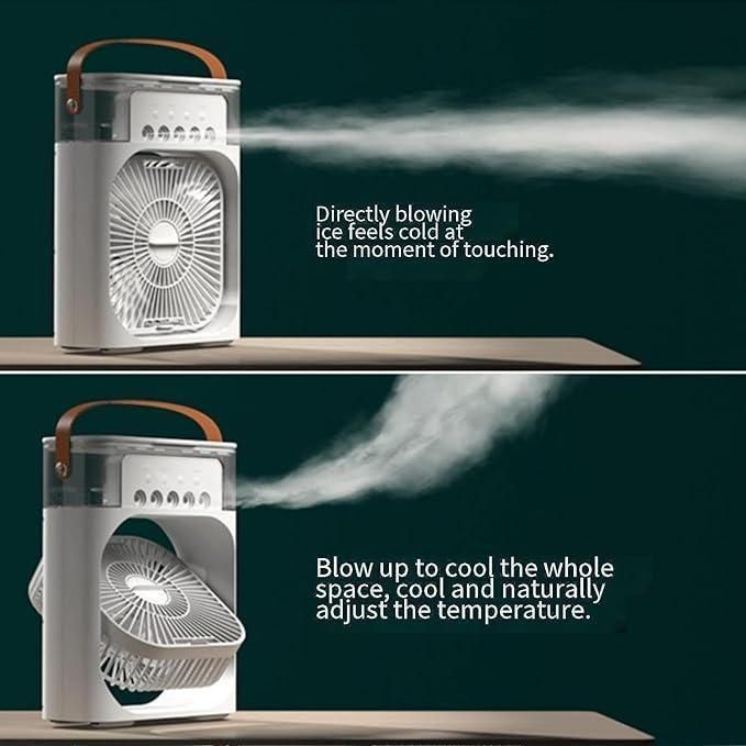 Portable Rechargeable Fan. Powerful, Spped Controlar & Silent Cooling for Anywhere.