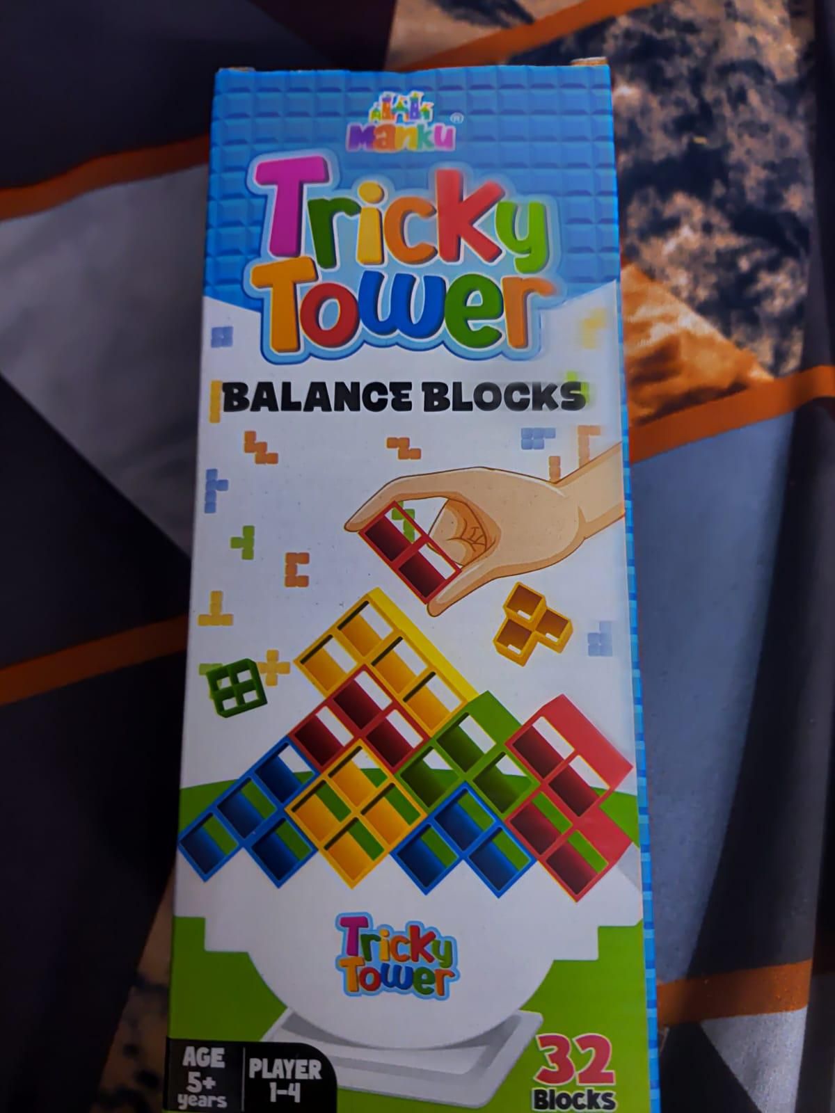 Balance & Build Educational Stacking Game – A Creative Challenge for Kids and Family.