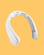 Rechargeable Bladeless Neck Fan | Portable 360° Airflow for Home, Office & Outdoor Use