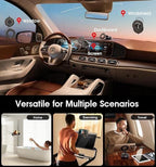Premium Quality Magnetic Vacuum Phone Holder – 360° Foldable Holder for Car & Mirror.
