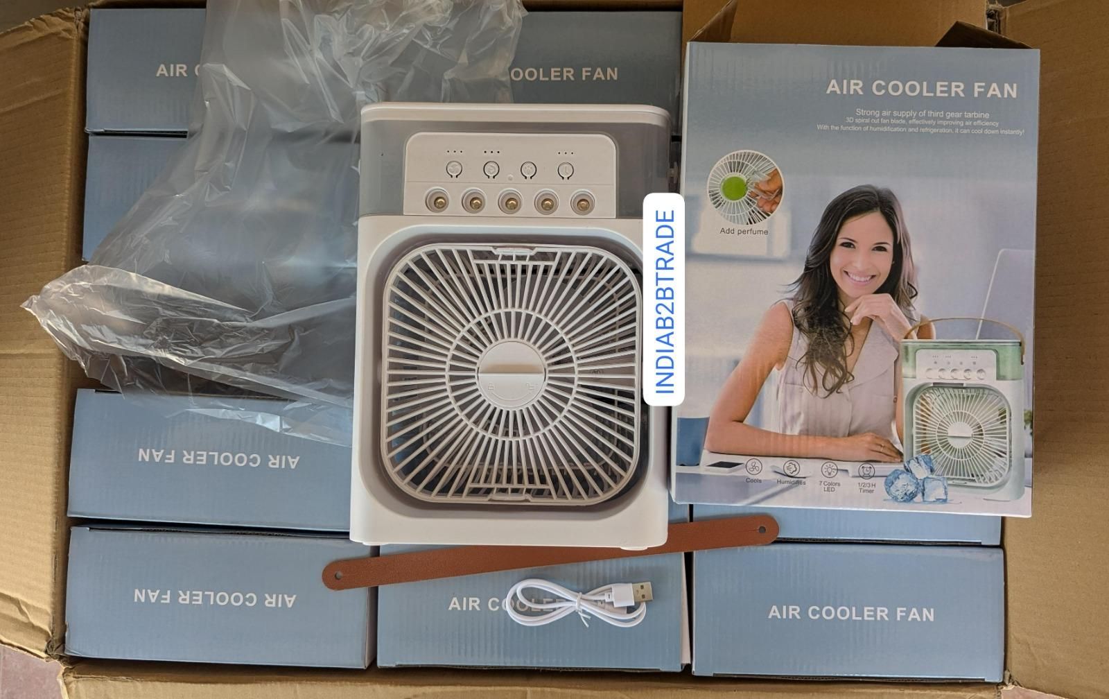 Portable Rechargeable Fan. Powerful, Spped Controlar & Silent Cooling for Anywhere.