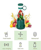 Traveler Portable Mini Juicer Blender | Rechargeable Blender For Travel & Outdoor Use