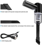 Cordless Air Duster & Mini Vacuum Cleaner – Rechargeable & Multi-Purpose Cleaning Tool.
