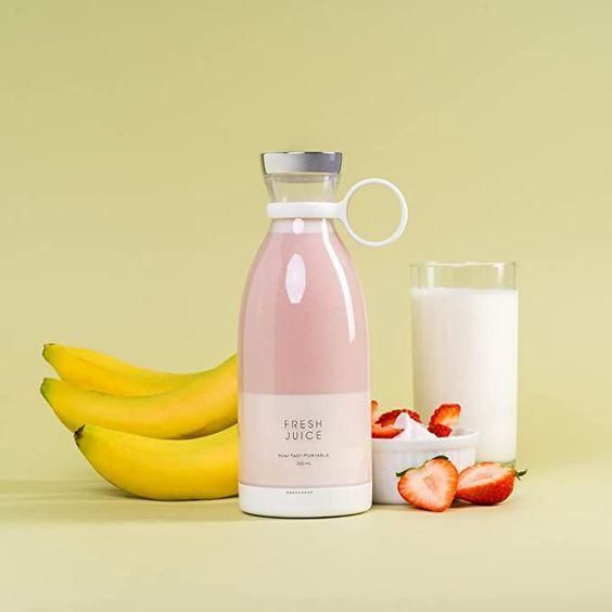 Traveler Portable Mini Juicer Blender | Rechargeable Blender For Travel & Outdoor Use