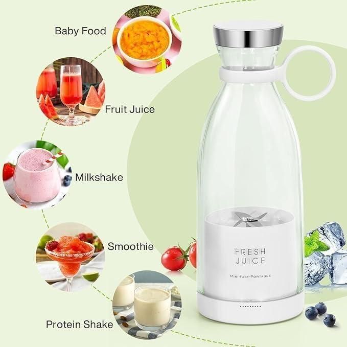 Traveler Portable Mini Juicer Blender | Rechargeable Blender For Travel & Outdoor Use